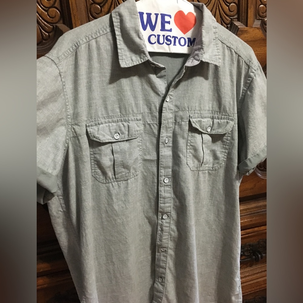 Mens grey  -p d & c - Shirt - Picture 4 of 13
